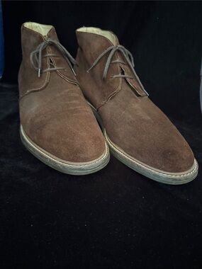Martin Dingman Classic Diamond Suede Boots
